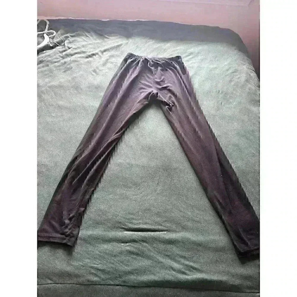 Basic black legging size large soft stretch classic capsule wardrobe staple item - Picture 9 of 9